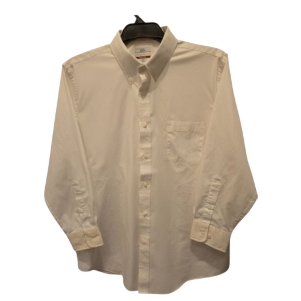 CROFT AND BARROW MENS LONG SLEEVE DRESS SHIRT 32/33